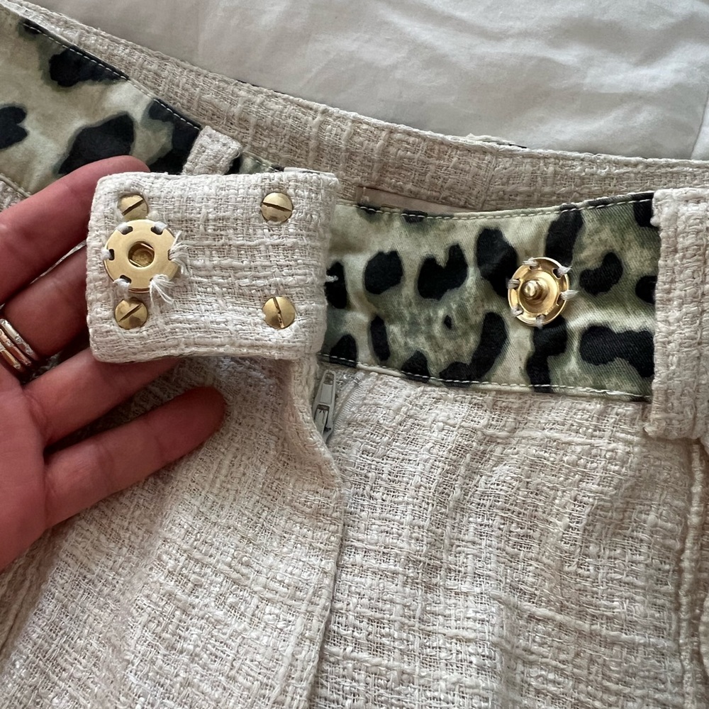 Roberto Cavalli Tweed Shorts - Picture 3 of 8